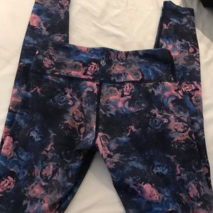 Lululemon multicolor yoga pants